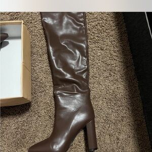 Billini Dark Brown Over the Knee Boots